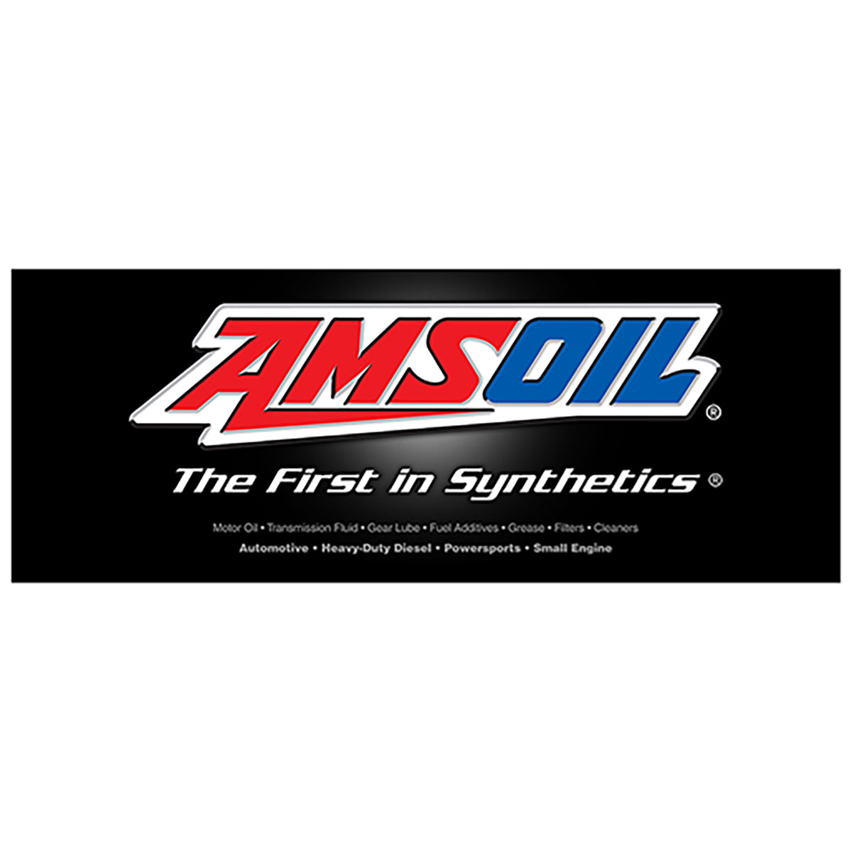 AMSOIL Banner logo 3x8'' Vinyl - G3399