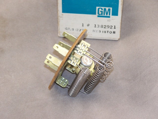 Resistor Heater Blower, 1966-67 Buick w/ATC - GM1382921
