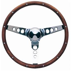 Steering wheel classic wood 13,5in Nto. - GR213
