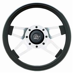 Steering wheel 13-1/2in  Challenger GT Satin/Foam - GR415