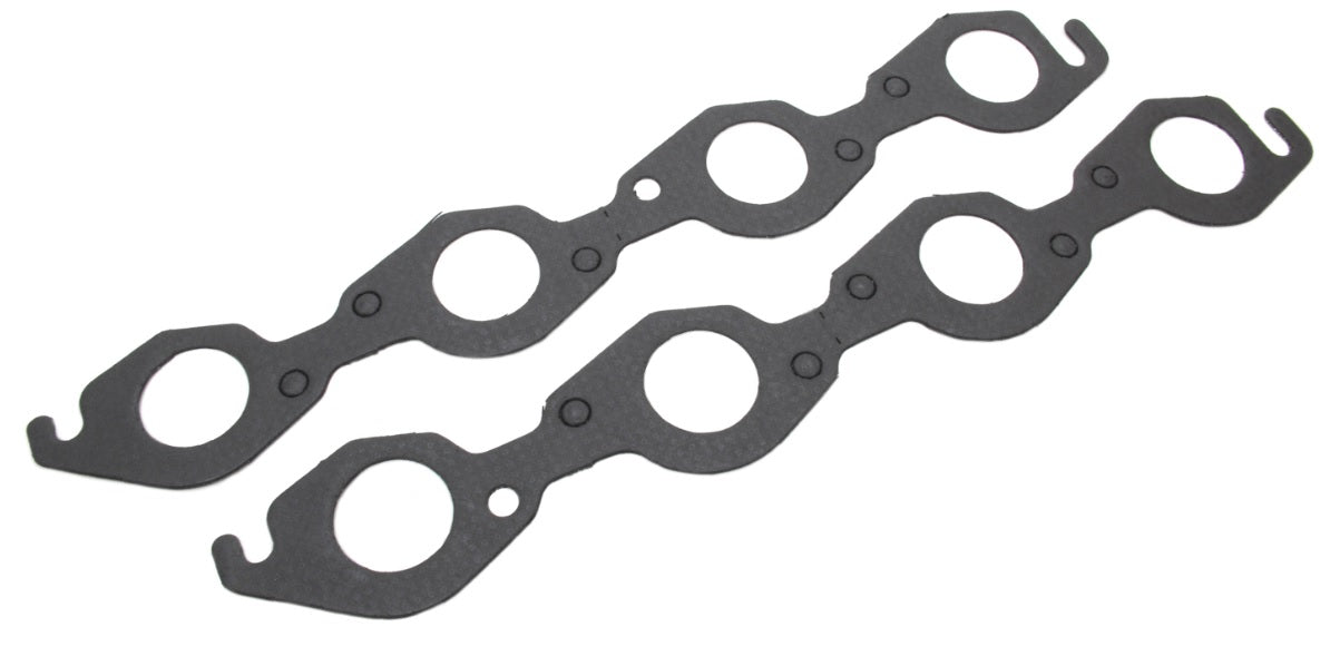 Header gasket BB Chevy 1.75 In round port Steele core - HED27530