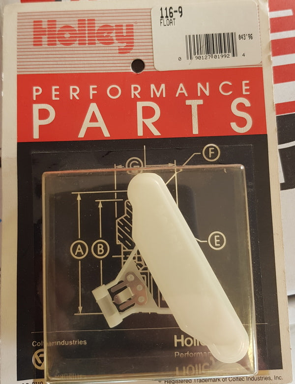 Float center link std. holley (UTGÅTT) - HOL116-9