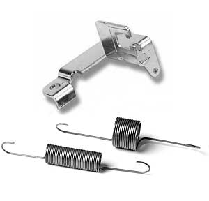 Chrome throttle bracket - HOL20-88