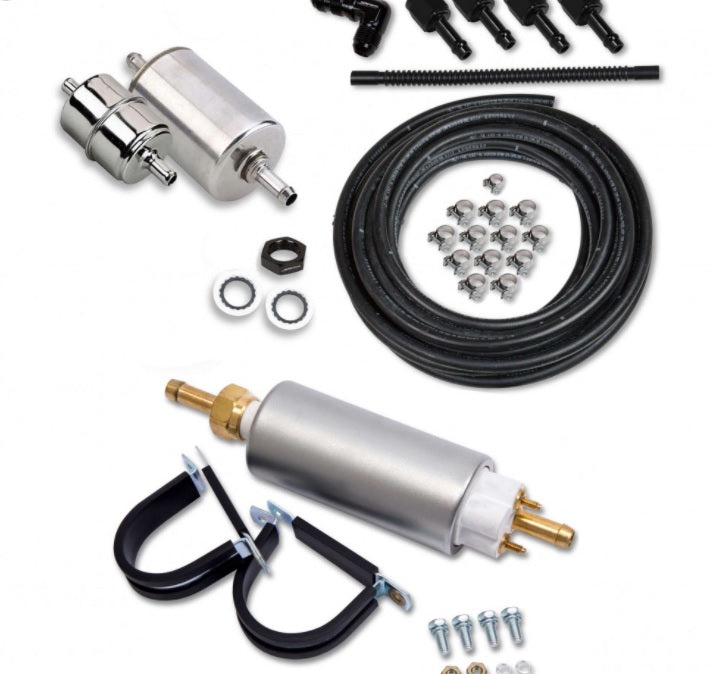 Holley fuel pump and plumbing kit - HOL526-7