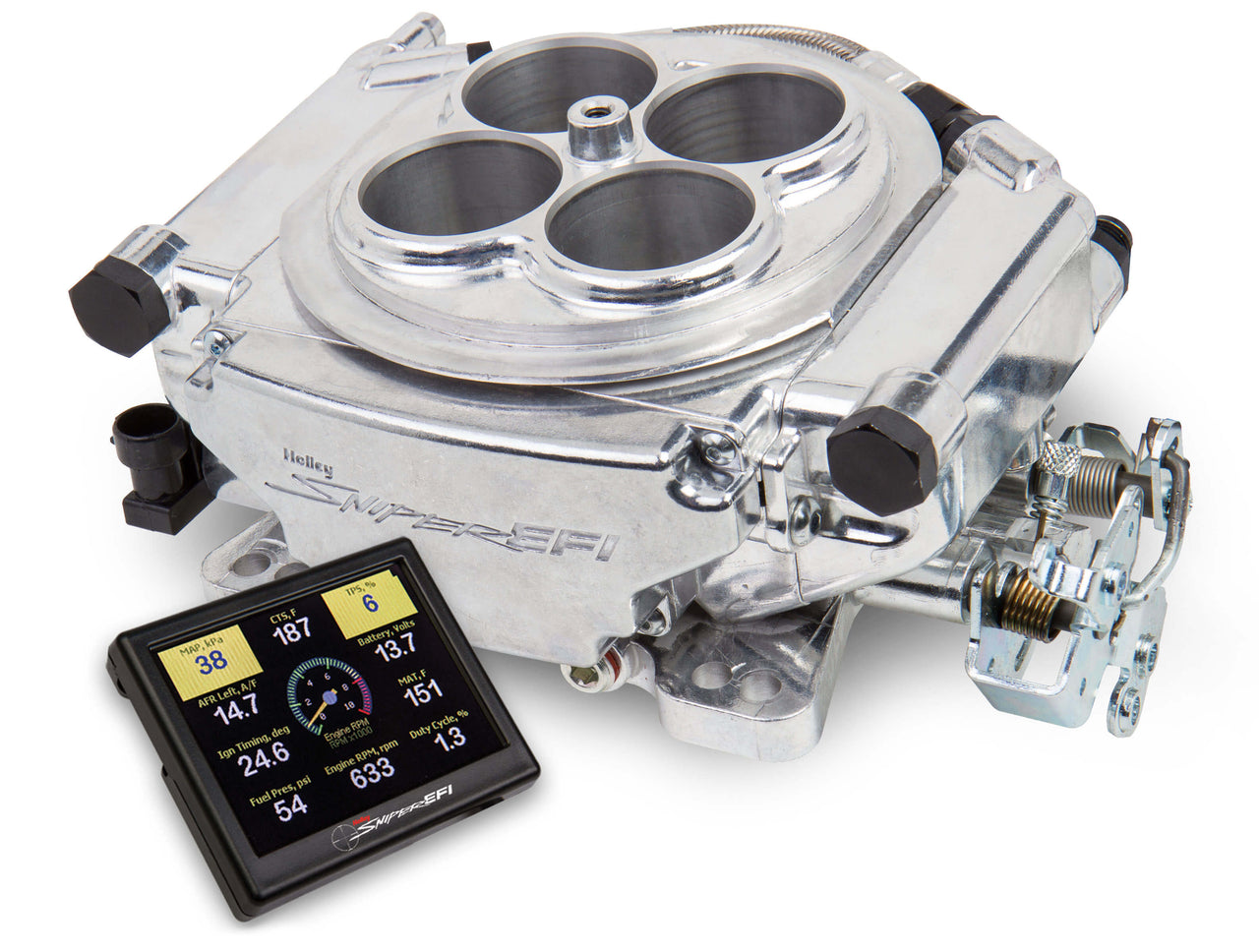 Holley Sniper EFI -650HK Shiny  - HOL550-510