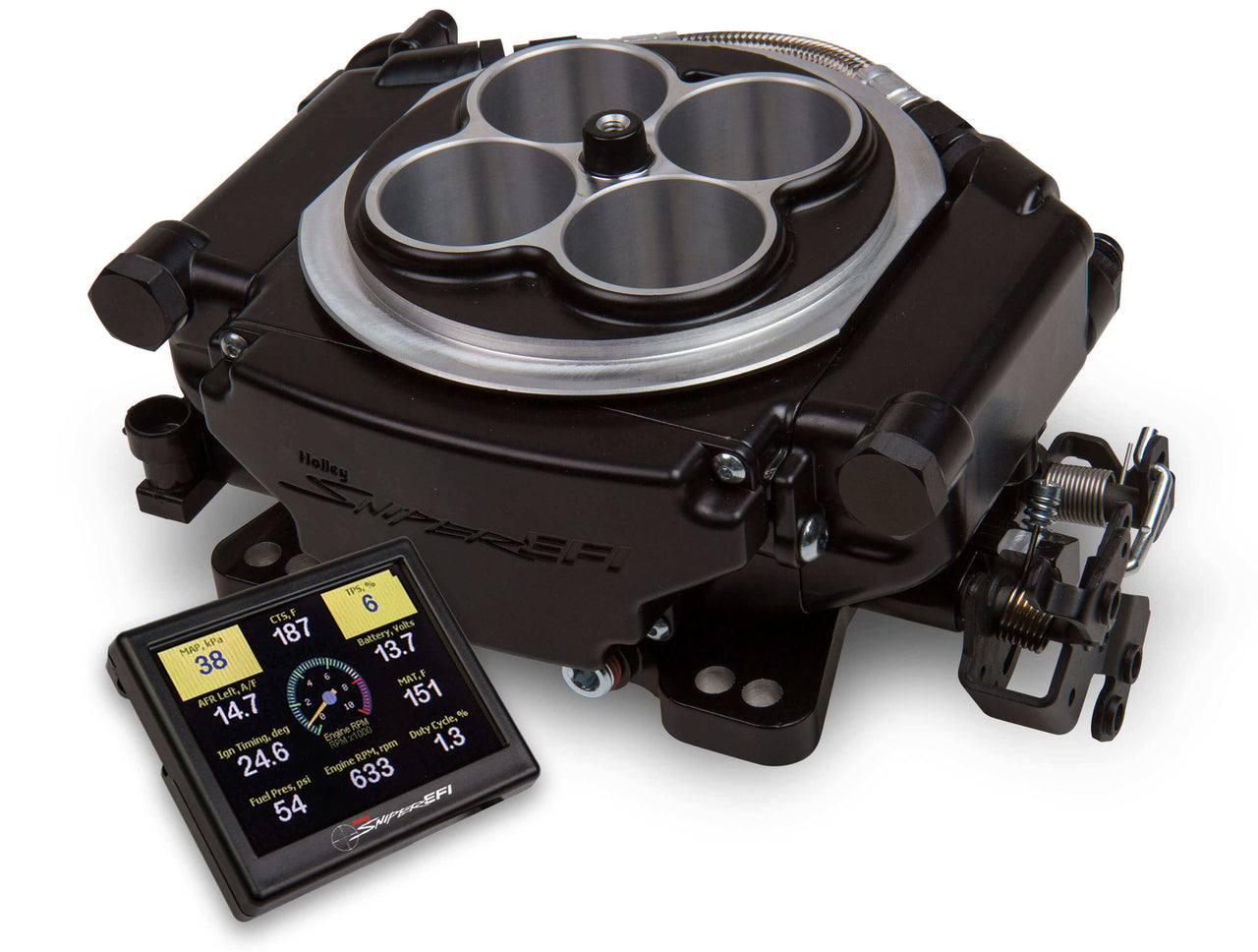 Holley Sniper EFI Super Sniper -1250HP Black - HOL550-513