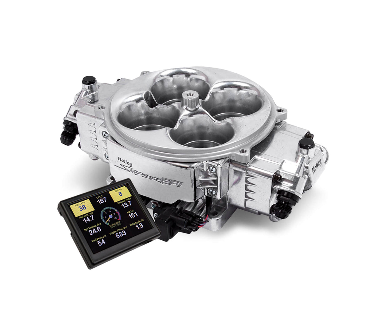 Holley Sniper EFI stealth 4500 800-1500HP shiny - HOL550-841