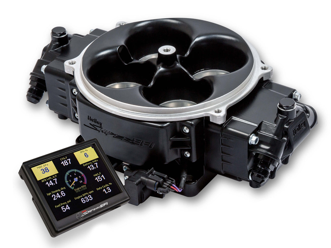 Holley Sniper EFI stealth 4500 800-1500HP black - HOL550-842