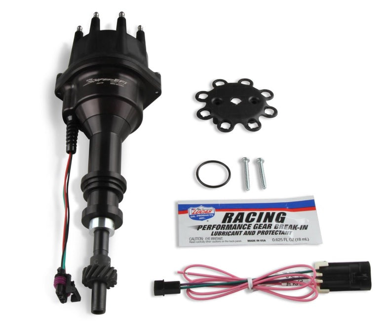 Sniper EFI Hyperspark distributor Ford 351W black - HOL565-302BK