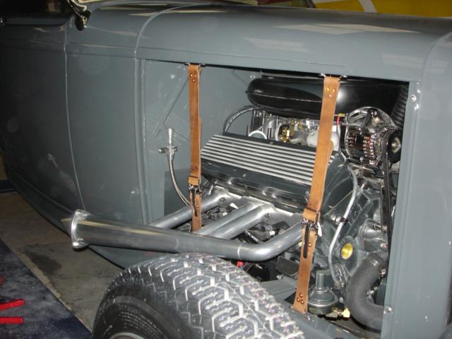 Vintage Shorty Style Hood Strap Set - HRL-SHORTY