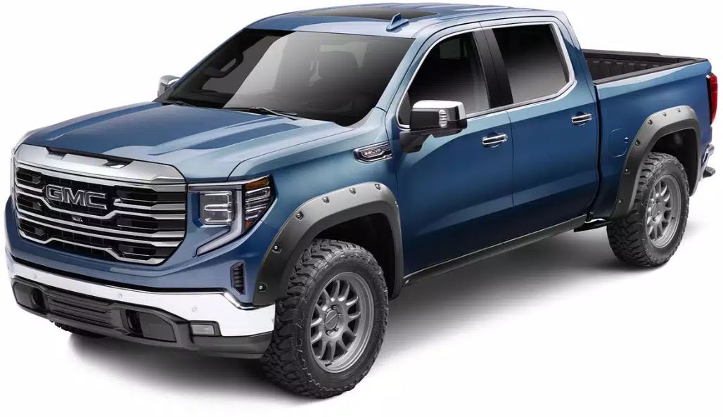 Fender flare 19-25 GMC Sierra 1500, 2,5in tire coverage  - HUSKY2804909