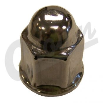 Wheel nut 1/2"-20 Stainless cap - J4006956