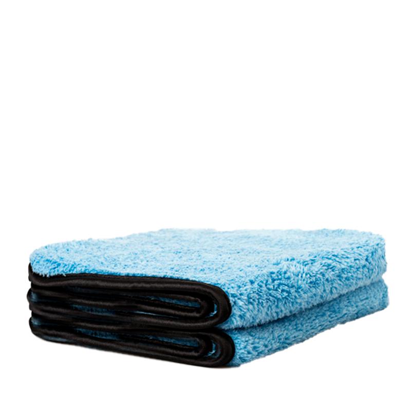 Jay Leno's Garage Blue plush microfiber towel 2-pk - JLG43060