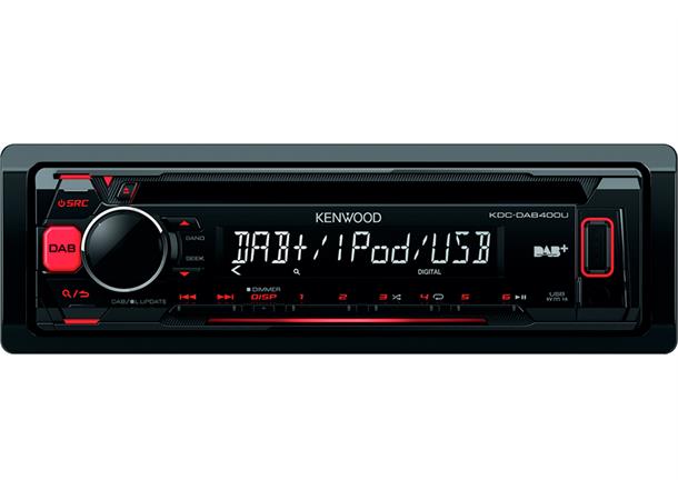Kenwood CD Radio DAB USB/Phone - KDCDAB400U