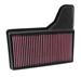 Air Filter, Panel, Cotton, Red, Ford, 2.3, 3.7-5.0 - KNE33-5029