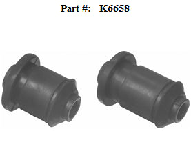 Bushing kit lower contr.arm (Støpte armer) - MGK6658