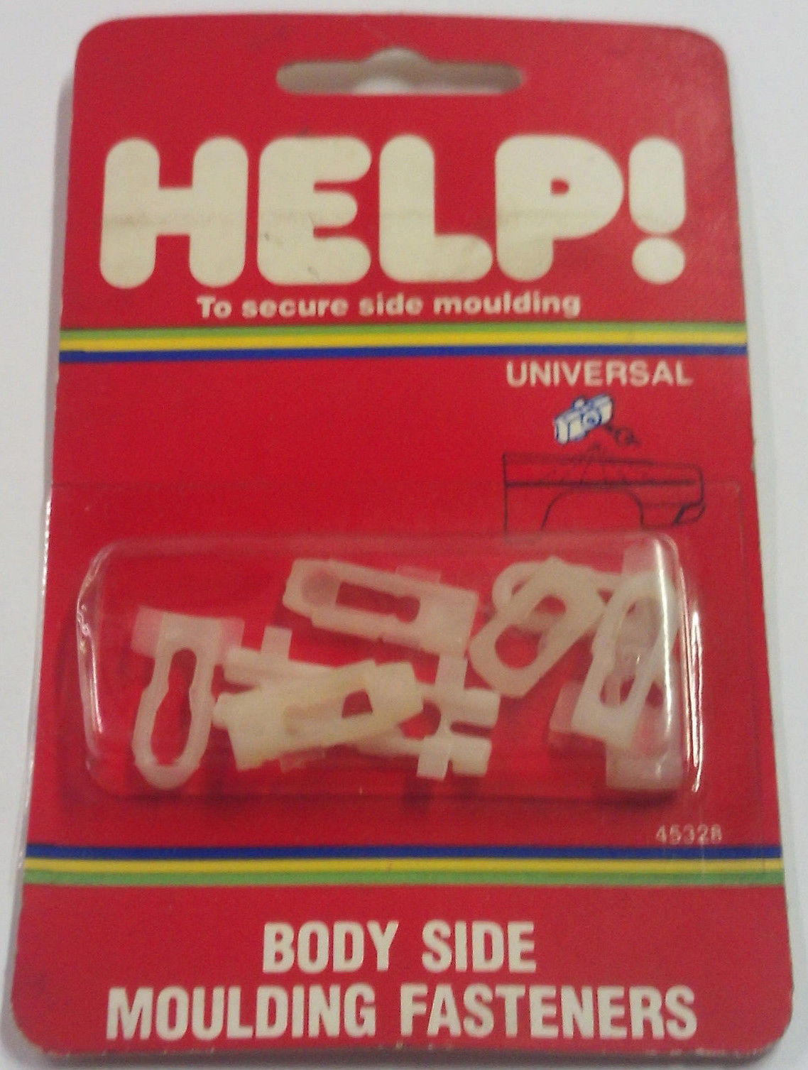 Klips lister plast 3/8 - 1 assortement - MM45328