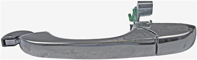Door handle outer chrome LH rear - MM80609