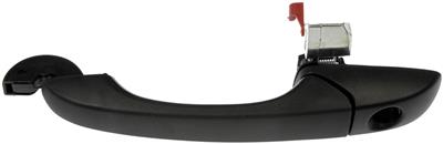 Door handle front left exterior, Black - MM81376
