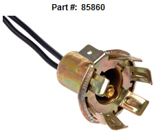 Socket 2 wire front & rear  use bulb 1157 - MM85860
