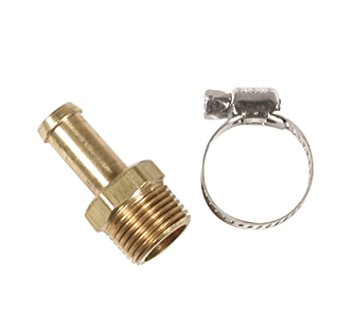 Fuel fitting  3/8 npt-straight for 3/8 i.d hose - MRG2965