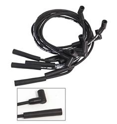 PLUGGKABEL SET 8 MM SORT RETT - MSD5541