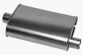 Muffler 2" universal offset L35,5XB23,5 - MT120