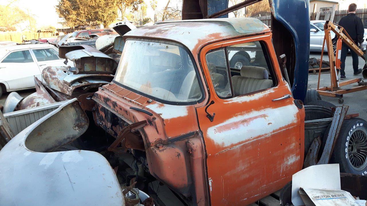 1957-58 Chevy pickup cab "big back window" - PUC1002