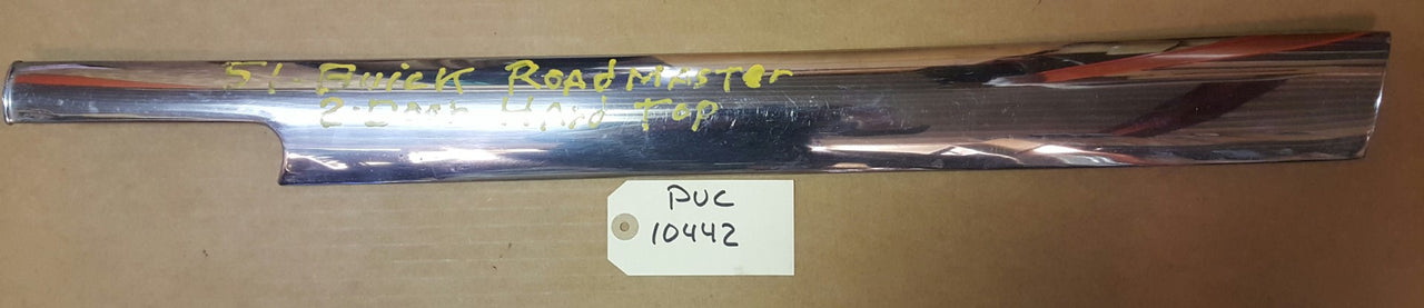1951 Roadmaster  Molding door LH - PUC10442
