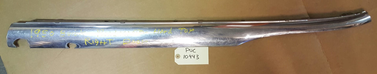 1950 Buick Roadmaster Molding door RH - PUC10443