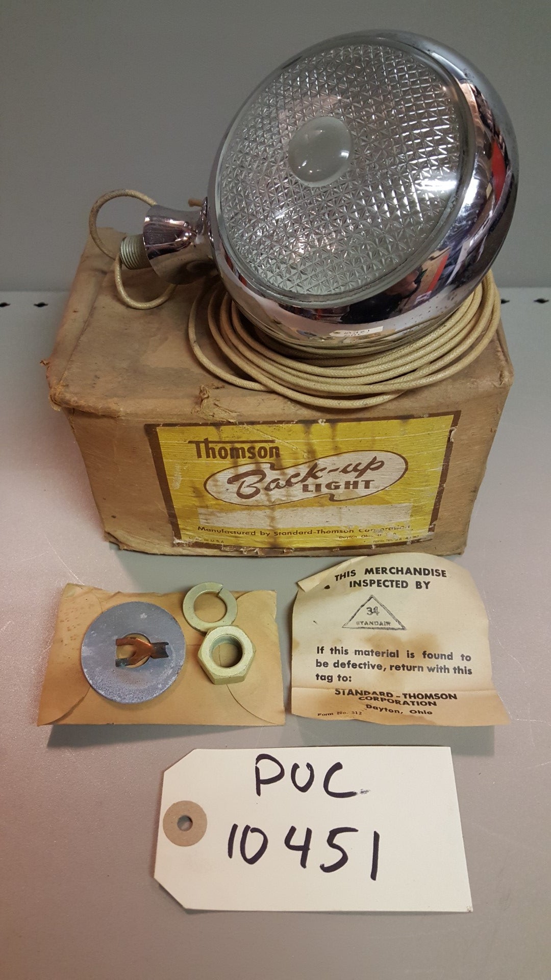 Thomson Back-Up Light - PUC104511