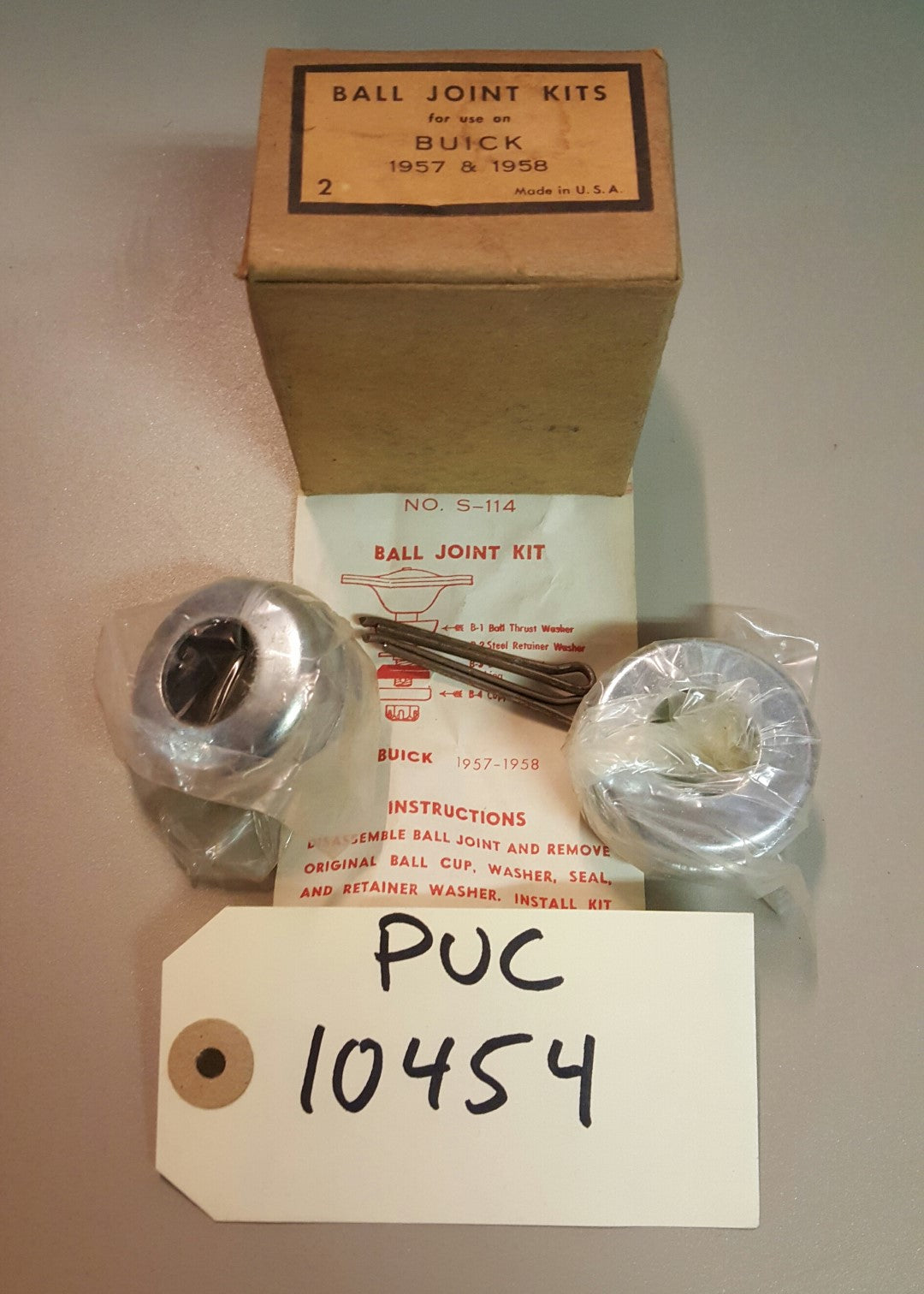 1957-58 Buick Ball Joint Kit - PUC104541