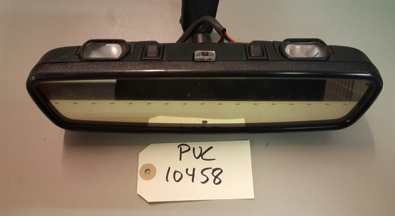 Autodimming Rear View Mirror W/ Maplights - PUC10458