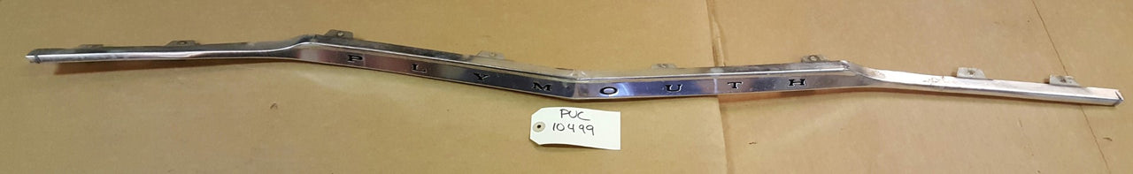 Plymouth Hood Molding Emblem - PUC10499