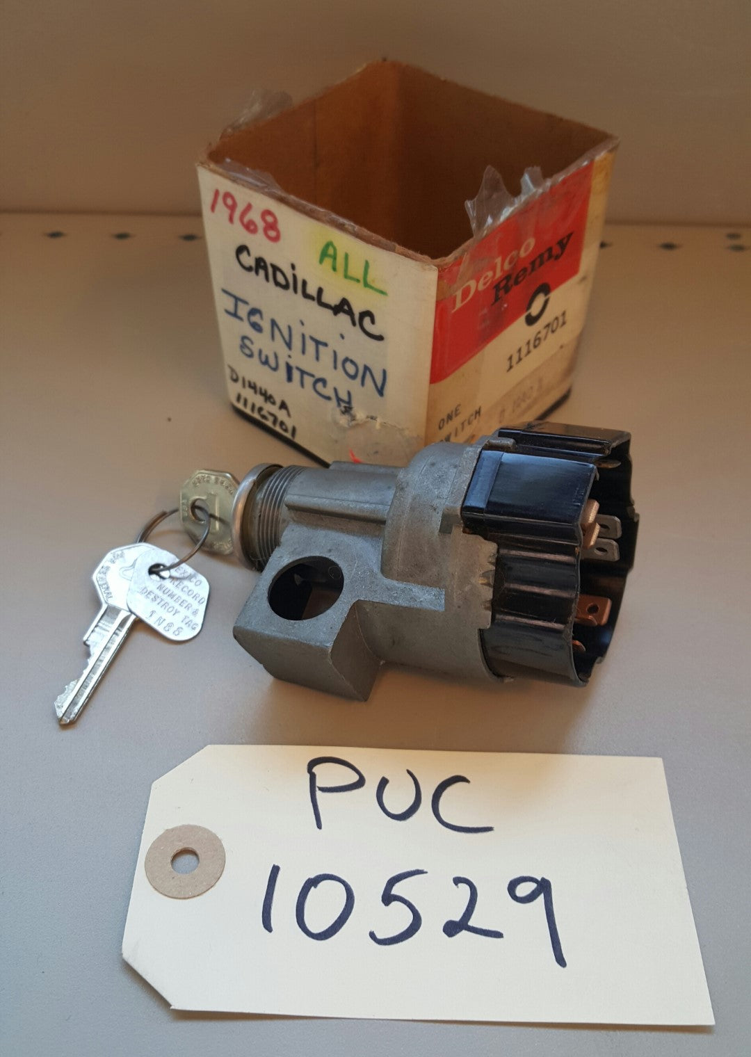 1968 Cadillac Ignition Switch - PUC10529