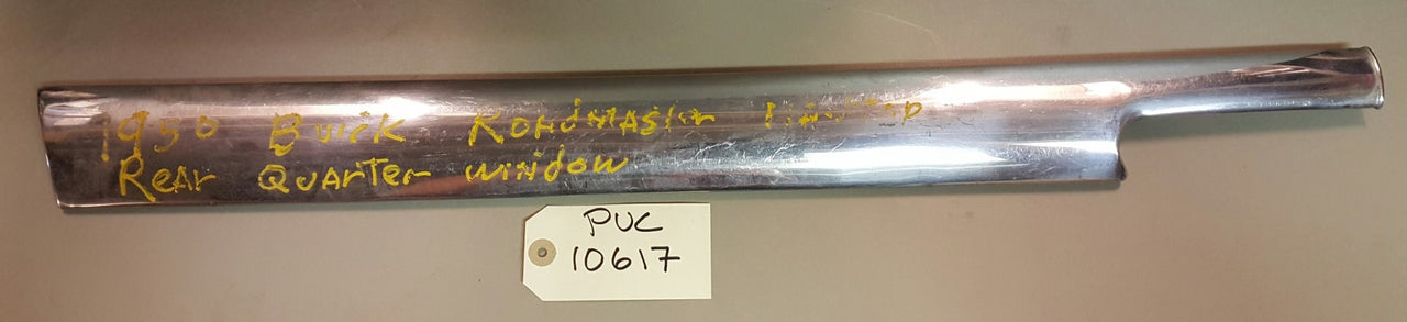 1950 Buick Roadmaster HT Rear Quarter Window Trim - PUC10617