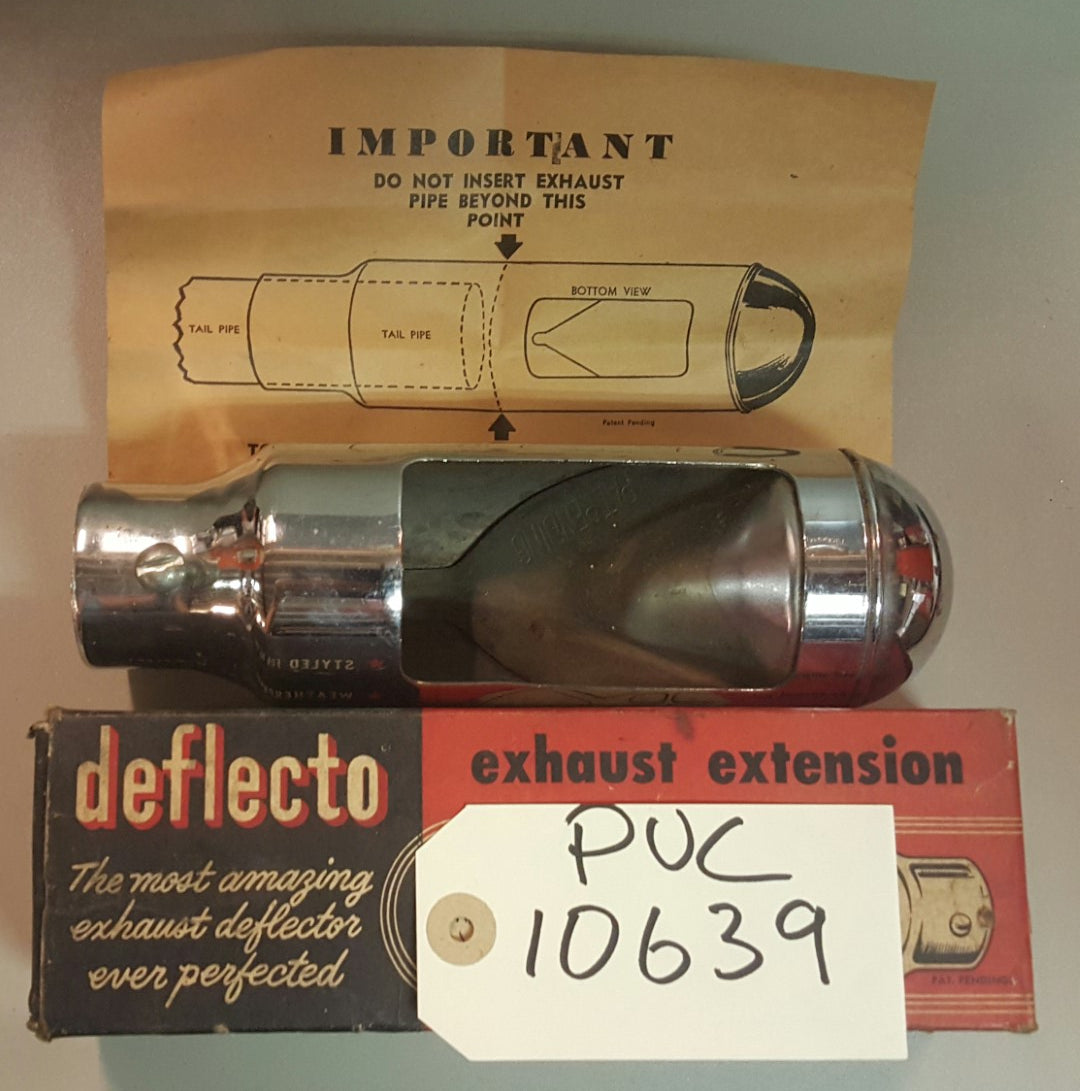 Deflecto Exhaust Extension 1 5/8" - PUC10639