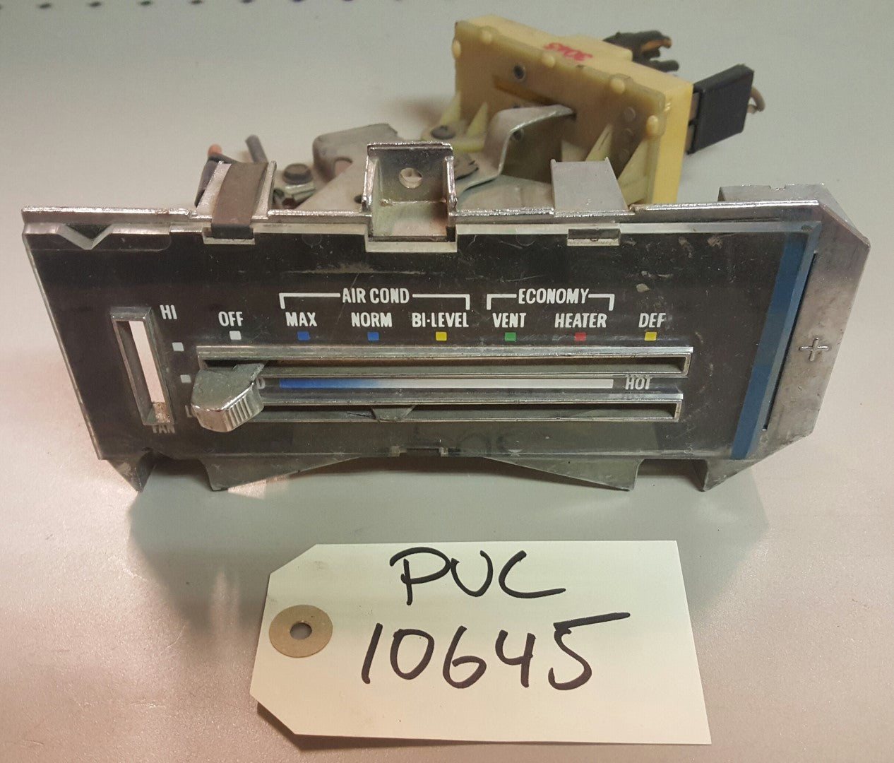 Chevrolet Heater Control - PUC10645