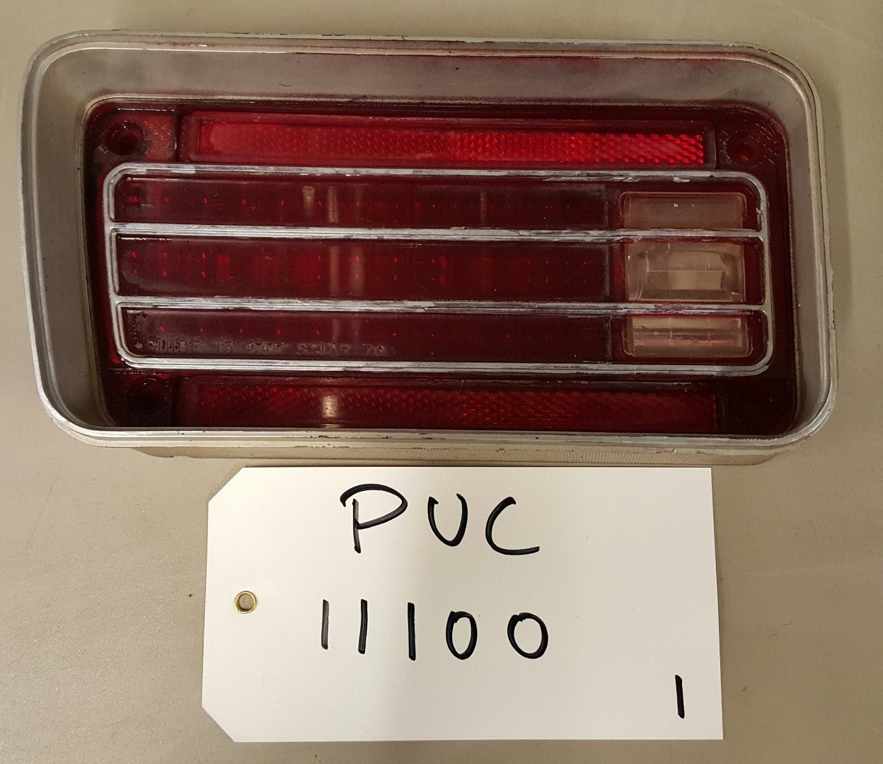 1970 Chevrolet Chevelle Tail lamp LH - PUC11100