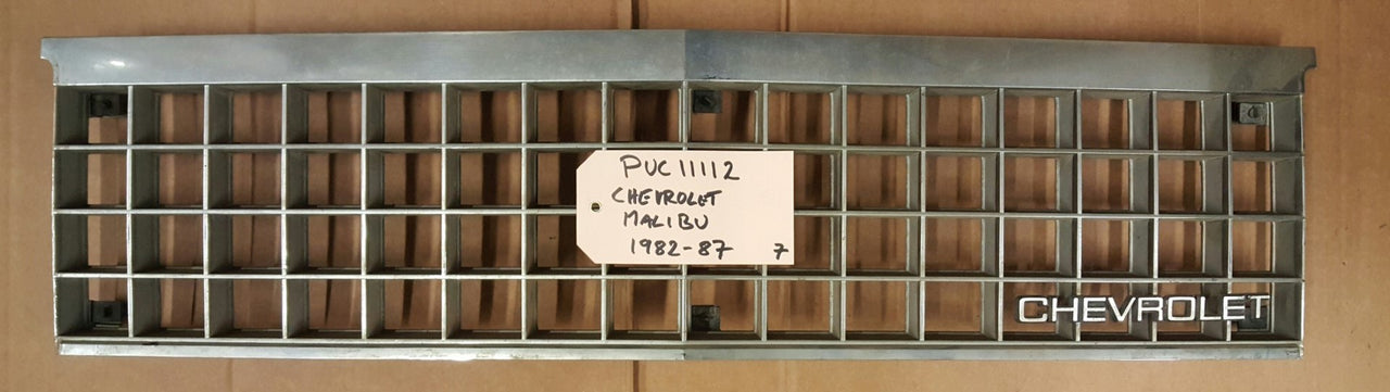 1982-87 Chevrolet Malibu/El Camino Grille  - PUC11112