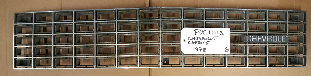 1978 Chevrolet Caprice Grille  - PUC11113
