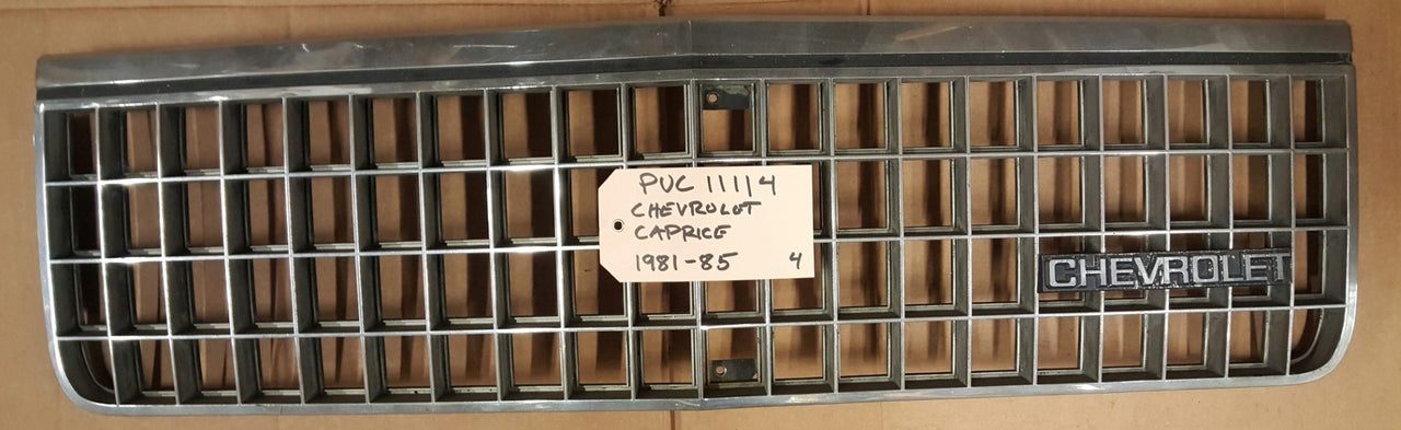1981-85 Chevrolet Grille  - PUC11114