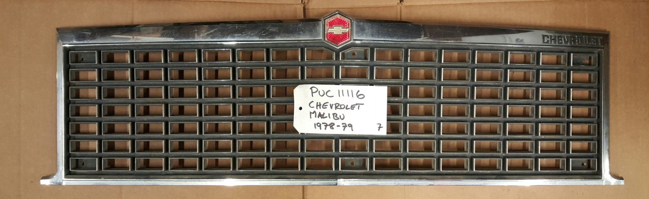 1978-79 Chevrolet Malibu Grille  - PUC11116