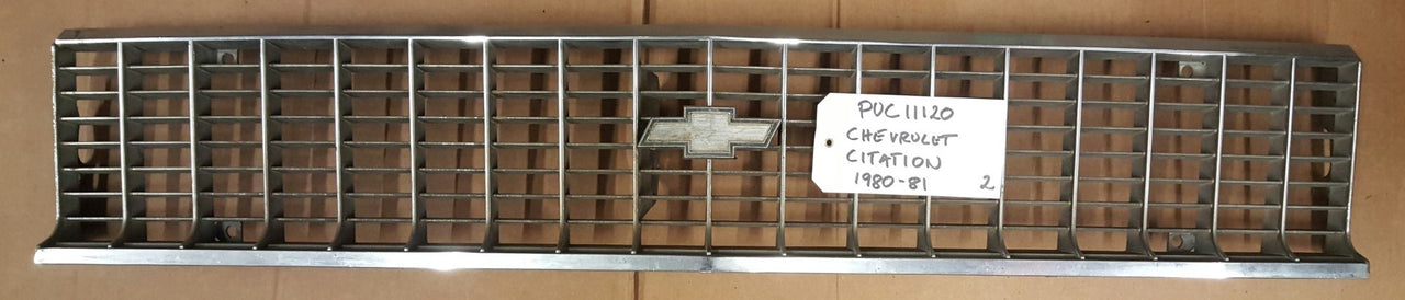 1980-81 Citation Grille - PUC11120