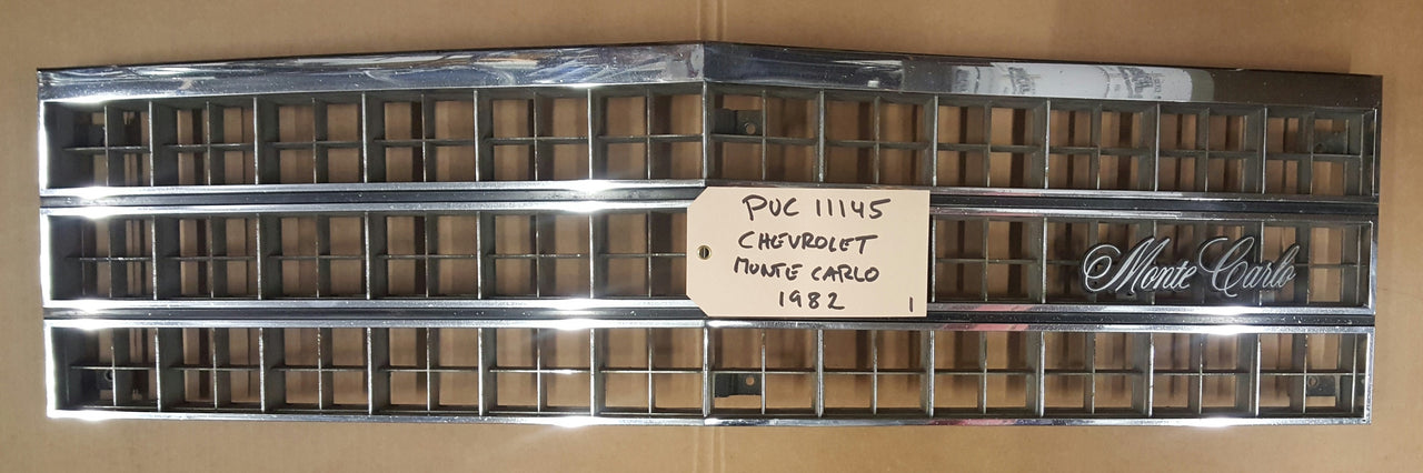 1982 Chevrolet Monte Carlo Grille - PUC11145