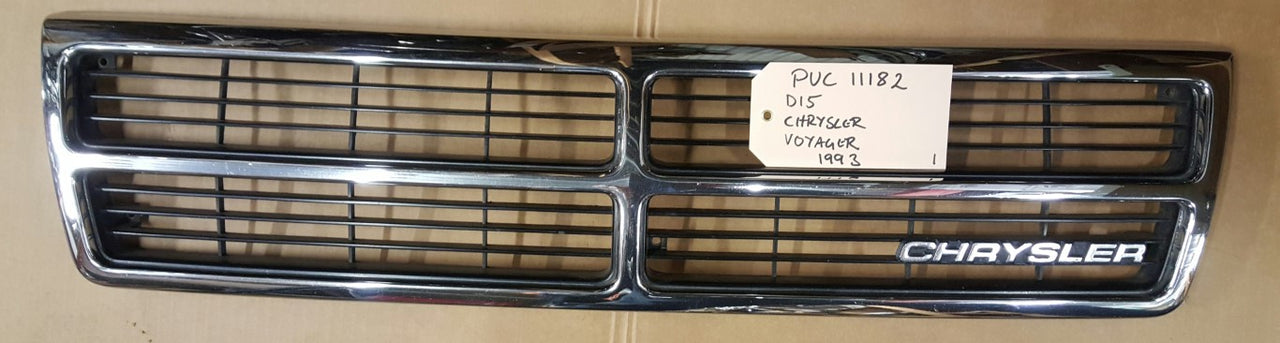 1993 Chrysler Voyager Grille - PUC11182