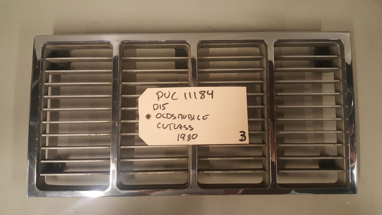 1980 Oldsmobile Cutlass Grille - PUC11184