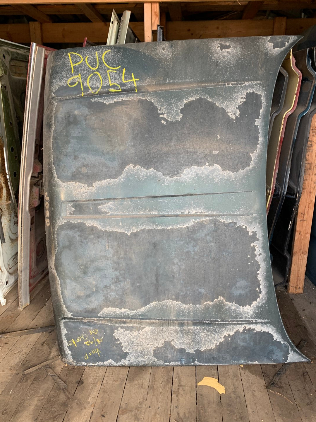 1992 Jeep Grand Cherokee Hood - PUC9054