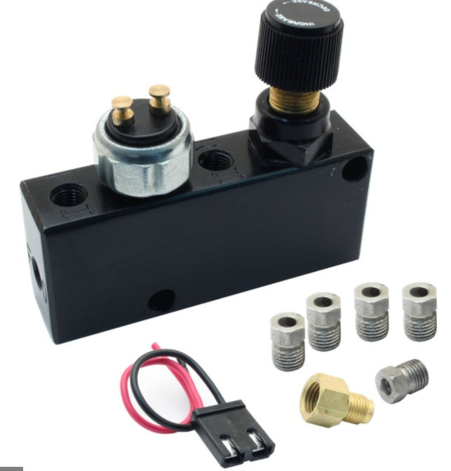 Black adjustable porpotion valve - PVC-B