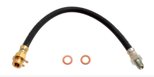 Br.hose rear Chr/Dod/Ply 57-69 Div. - RAYBH24058